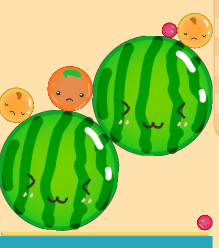 2 watermellons! https://suikagame.com/